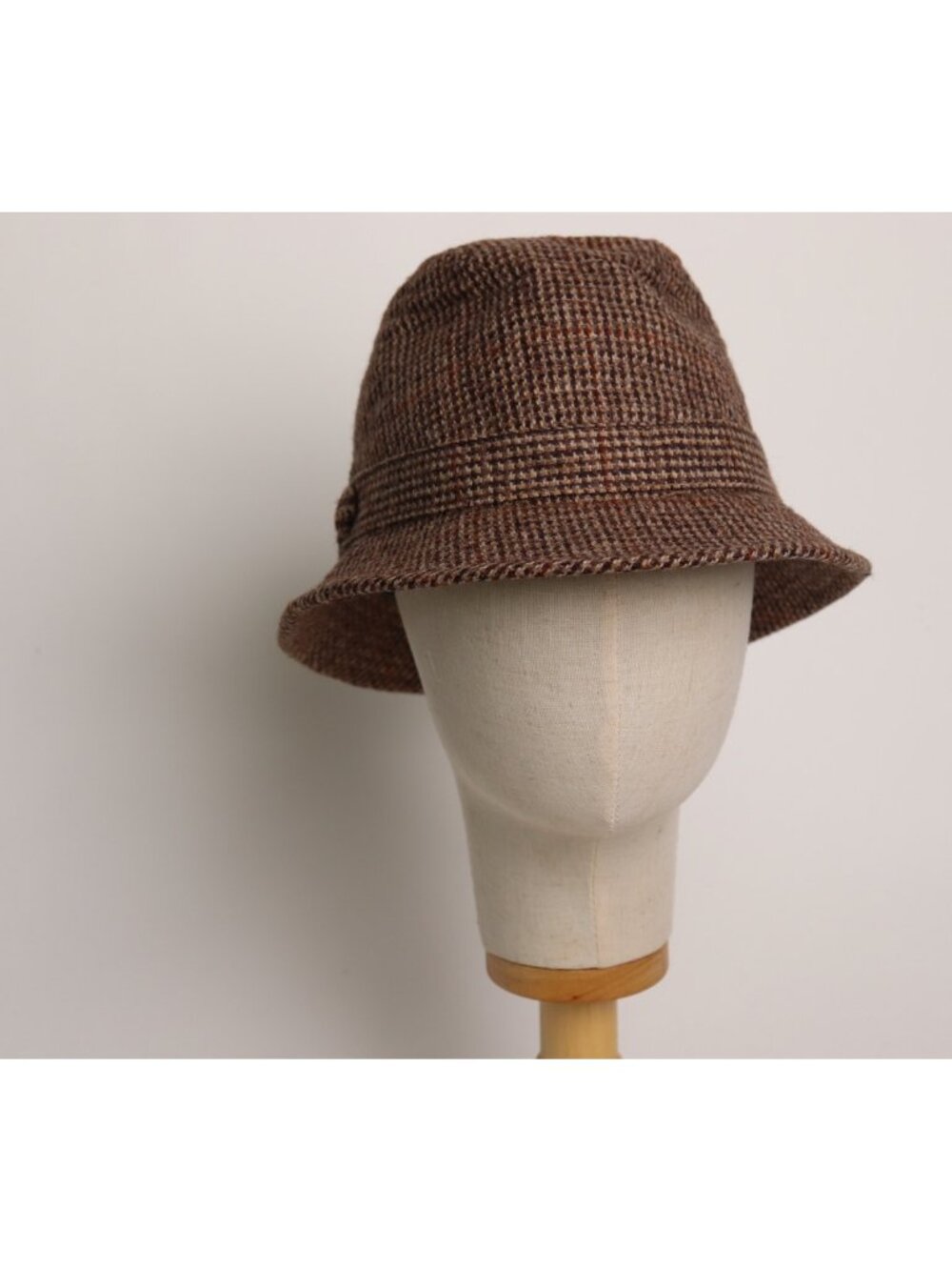 Vintage Burberry Tweed Hat
